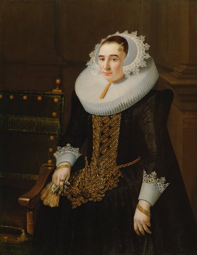 Porträt einer Dame, angeblich Prinzessin Sohns von Adriaen Hanneman