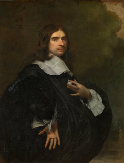 Porträt eines Mannes von Adriaen Hanneman