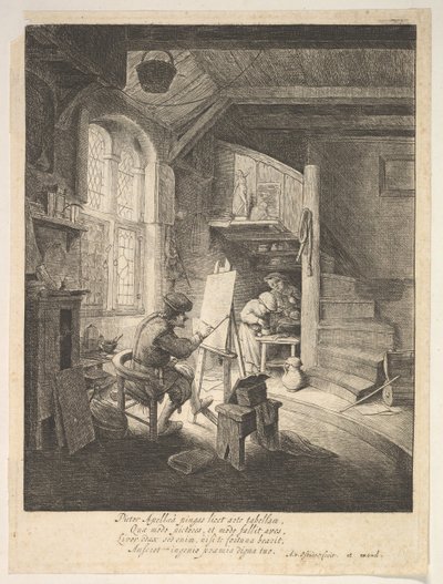 Der Maler von Adriaen Jansz. van Ostade