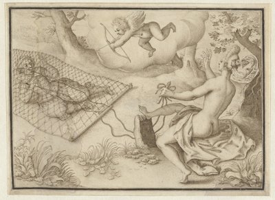 Das Schleppnetz von Adriaen Matham (possibly)