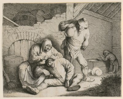 Entlausung von Adriaen van Ostade