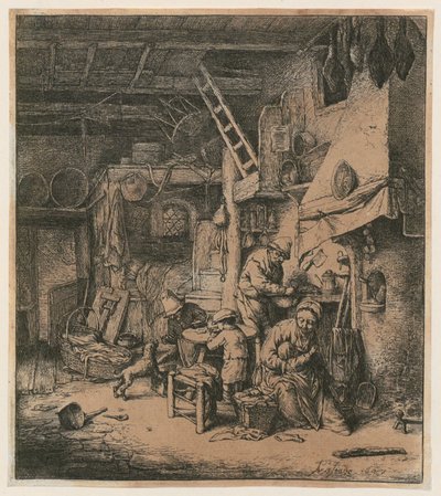Familie von Adriaen van Ostade