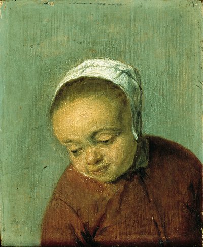 Kopf eines Mädchens von Adriaen van Ostade