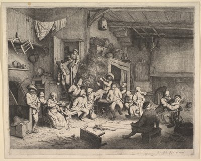 Der Tanz im Gasthaus von Adriaen van Ostade
