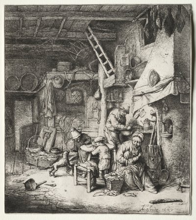 Die Familie von Adriaen van Ostade