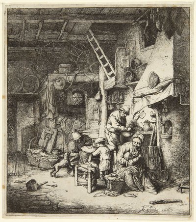 Die Familie von Adriaen van Ostade