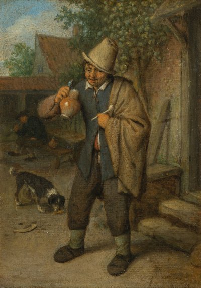 Der Geschmackssinn (aus einer Serie der fünf Sinne) von Adriaen van Ostade