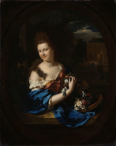 Porträt von Margaretha Rendorp, Ehefrau von Jan van de Poll von Adriaen van der Werff
