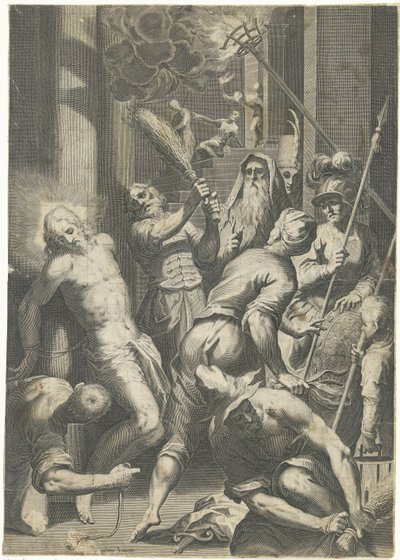 Geißelung Christi von Egidius  Sadeler (II)