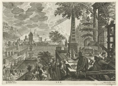 Frühling von Egidius  Sadeler (II)