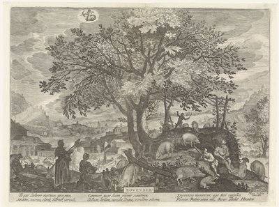 November von Egidius  Sadeler (II)