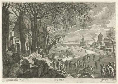 Winter von Egidius  Sadeler (II)
