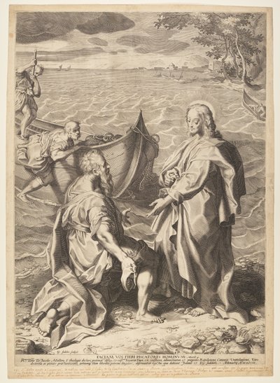 Berufung der Jünger Petrus und Andreas von Aegidius Sadeler II