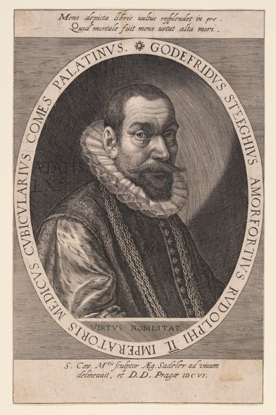 Godfried Steeghuis, Arzt & Kammerherr von Aegidius Sadeler II