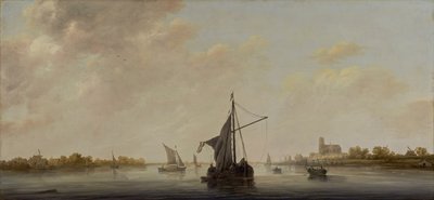 Ein Blick auf die Maas bei Dordrecht, ca. 1645-46 von Aelbert Cuyp