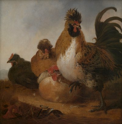 Hahn und Hennen von Aelbert Cuyp