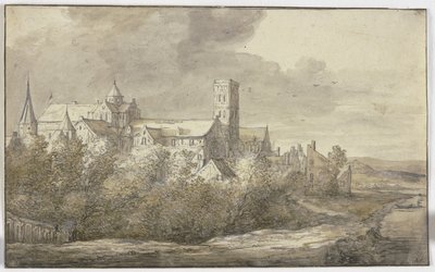 St. Marienkirche in Utrecht von Aelbert Cuyp