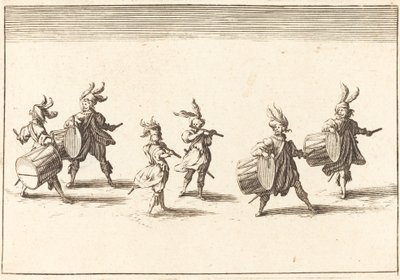 Einzug von M. de Macey von After Jacques Callot