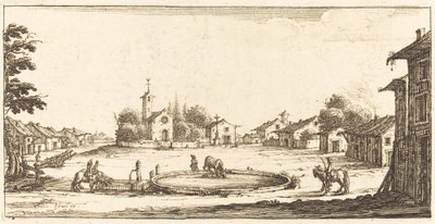 Landschaft von After Jacques Callot