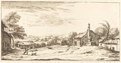 Landschaft von After Jacques Callot
