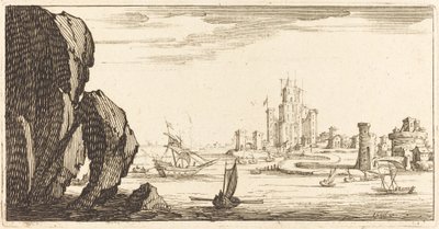 Landschaft von After Jacques Callot