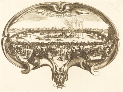 Der Fächer von After Jacques Callot