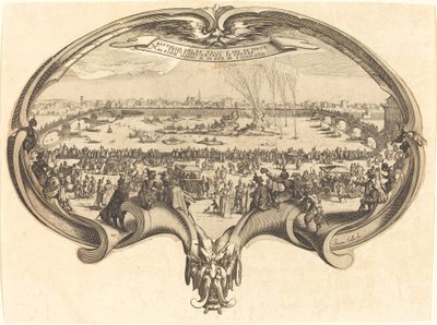 Der Fächer von After Jacques Callot