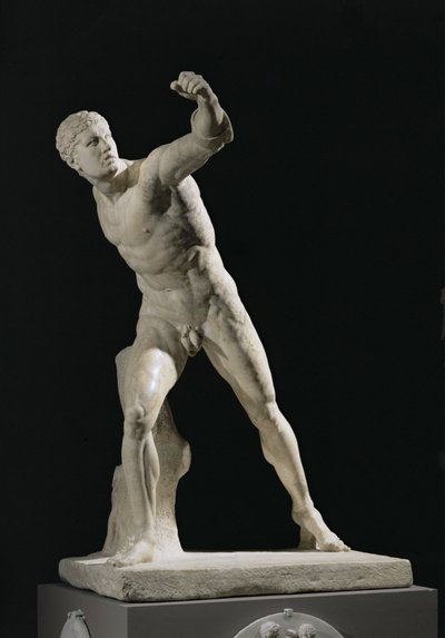 Der Borghese-Gladiator, gefunden in Anzio, Italien von Agasias Agasias