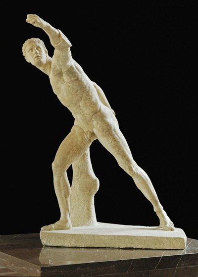 Der Borghese-Gladiator, gefunden in Anzio, Italien von Agasias Agasias