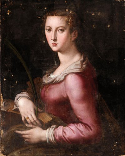Heilige Katharina von Alexandria von Agnolo Bronzino