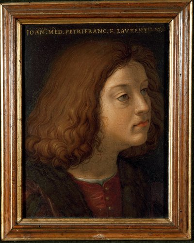 Porträt von Lorenzo di Pierfrancesco de
