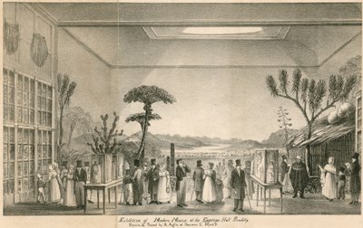 Ausstellung des modernen Mexiko in der Egyptian Hall, Piccadilly, London von Agostino Aglio