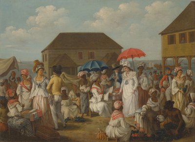 Leinenmarkt, Dominica von Agostino Brunias