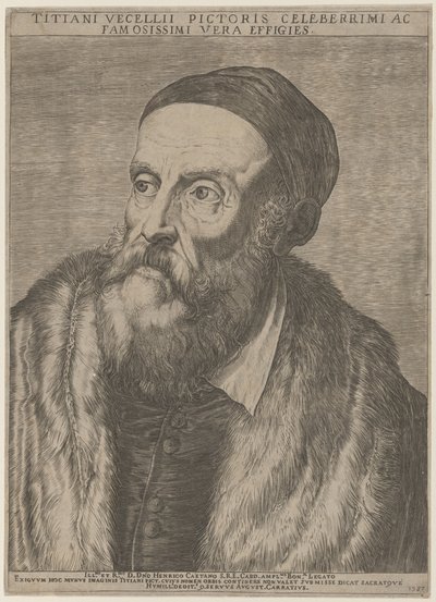 Tizian von Agostino Carracci
