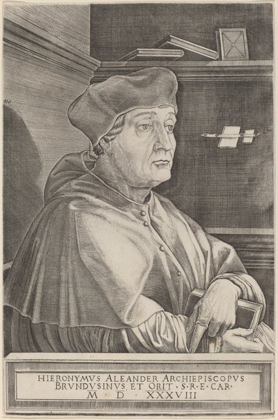 Hieronymus Alexander, Erzbischof von Brindisi von Agostino dei Musi