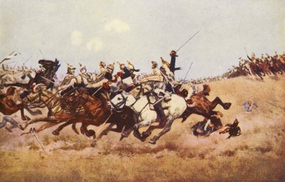 Der Angriff der Kürassiere bei Rezonville von Aime Nicolas (after) Morot