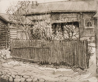 Kirstis Haus in Rauma von Akseli Gallen-Kallela