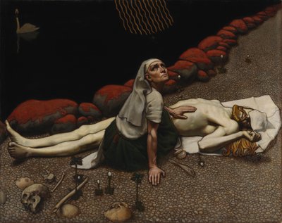 Lemminkäinens Mutter von Akseli Gallen-Kallela