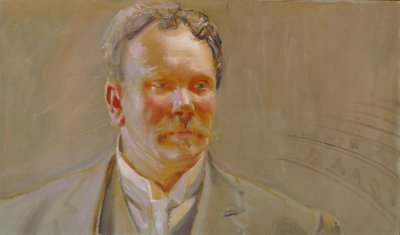 Porträt von Professor E.N. Setälä von Akseli Gallen-Kallela