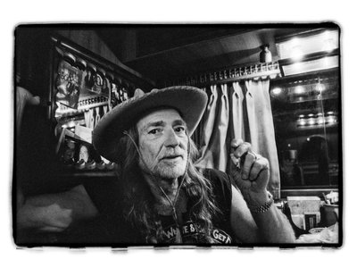 Willie Nelson - Austin, Texas, 2007 von Alan Messer