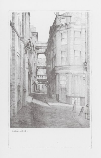 Londoner Gassen: Carter Lane von Alan Stapleton