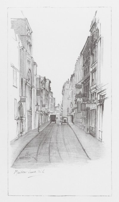 London Lanes: Maiden Lane von Alan Stapleton