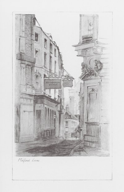 London Lanes: Milford Lane von Alan Stapleton