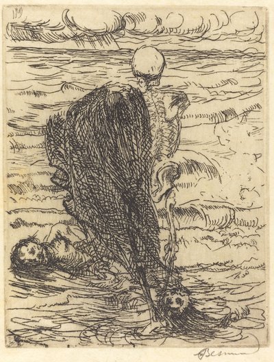 Netzwerfen von Albert Besnard