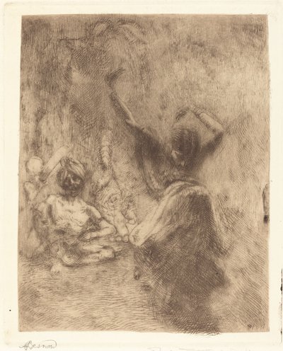 Die Tänzerin von Tanjore von Albert Besnard