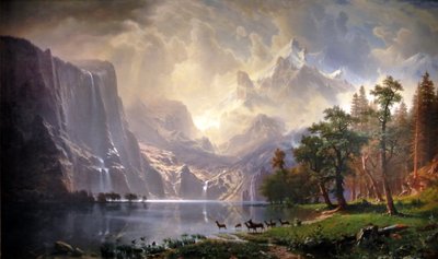 Unter den Sierra Nevada, Kalifornien von Albert Bierstadt