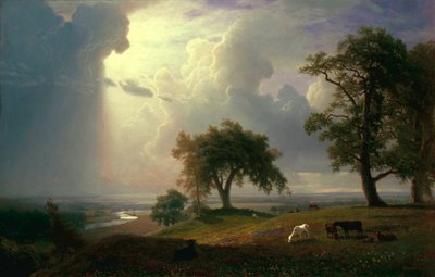 Frühling in Kalifornien von Albert Bierstadt