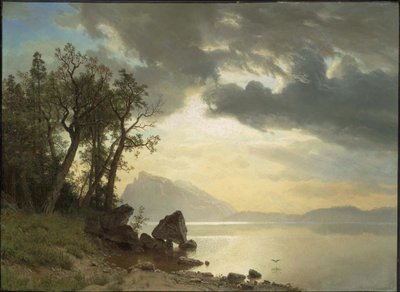 Lake Tahoe, Kalifornien von Albert Bierstadt