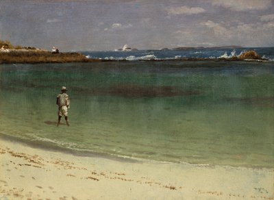 Westindische Küstenszene, ca. 1880-93 von Albert Bierstadt