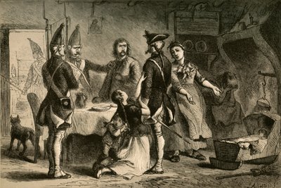 Einberufung deutscher Soldaten für den Dienst in Amerika, 1877 von Albert Bobbett